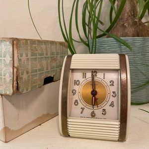 Vintage Westclox Travalarm with original box.